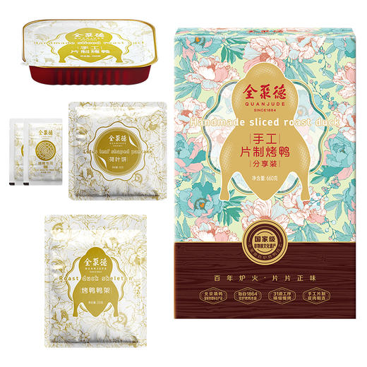 冷冻品~手工片制烤鸭分享装 商品图2