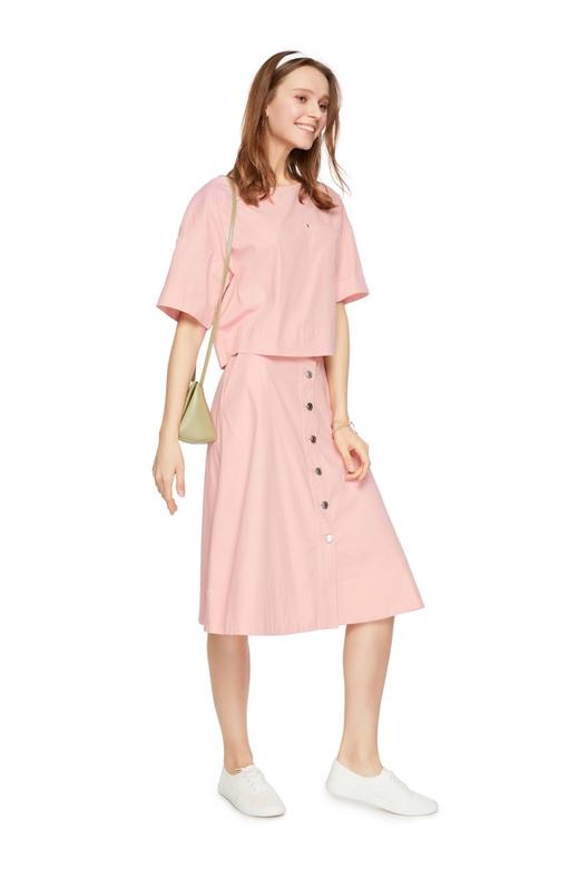 SUMMER & SAGE 简约休闲粉色短上衣 6490 商品图3