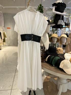 【门店同款】2023年春季短袖腰丰皮带连衣裙 150593796