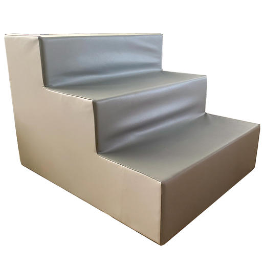 感统训练三步台阶楼梯儿童体适能软体器材四步台阶凳软包球池步梯 商品图4