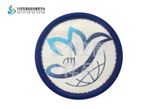 通版深圳市龙岗区兴文建文学校织唛校徽服布标姓名贴章缝烫51 商品图0