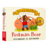 小熊送信 英文原版绘本 Postman Bear 橡树林的故事集 20周年纪念版 儿童英语启蒙纸板翻翻书 Julia Donaldson 英文版进口原版书籍 商品缩略图0