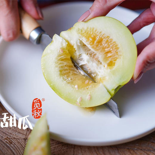 2026年觅秋第十一季马连庄甜瓜【甜  香  脆】大沽河畔  马连庄甜瓜  皮薄且脆  果肉清甜细腻  甘润爽口  瓜籽细嫩不硬  口感极佳  全国农产品地理标志 商品图0