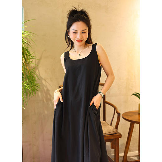 【抖音专属】吊带裙（22718396B-凝脂） 商品图0