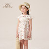 英氏纯棉短袖连衣裙23夏季新款无袖碎花长裙宝宝裙子YRLCJ2P387A 商品缩略图0