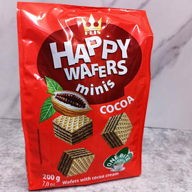 乌克兰爱比可威化饼干可可酱夹心100g