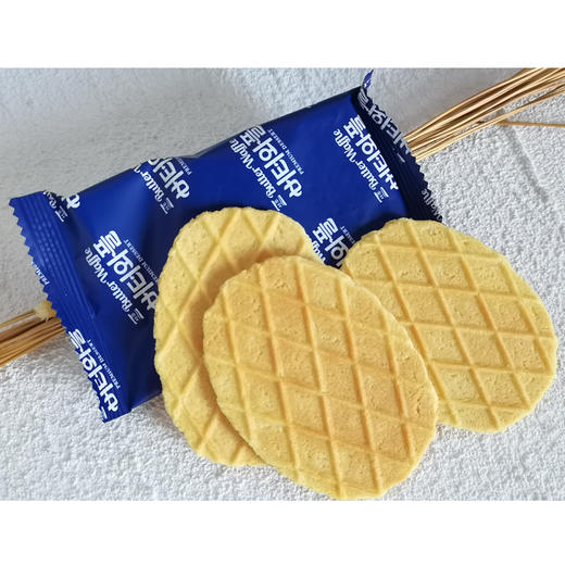 韩国进口SEOJU黄油华夫脆饼干55g 商品图3