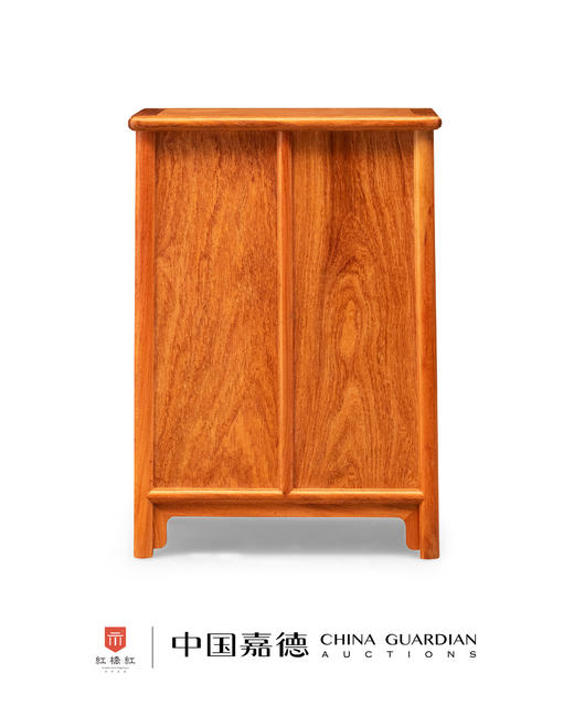 红桥红  家具严选  缅甸花梨（大果紫檀）【53 缅花全独板 小号 圆角柜】 商品图4