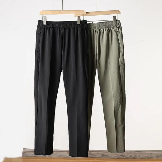 3D立体裁剪弹力速干透气男士薄款户外休闲裤 商品图0