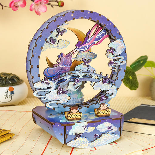 同趣手工56019鹊桥会幻彩灯 商品图2