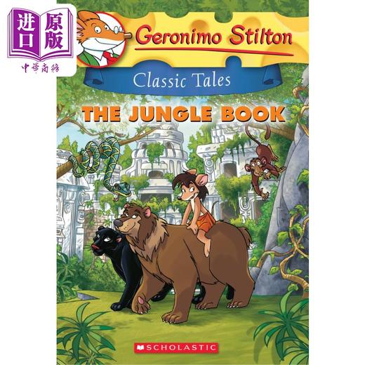 【中商原版】Geronimo Stilton Classic Tales #11: The Jungle Book 老鼠记者经典故事：丛林之书 英文原版进口童书动物故事 商品图0