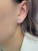 DIOR迪奥CD满钻耳钉耳环 商品缩略图0
