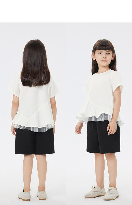 jnby  23年夏款   弹力府绸短袖TOP   1N5213500 商品图7