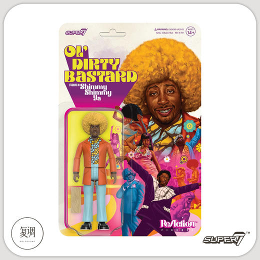 现货 Super7 ODB 挂卡系列3 Shimmy Shimmy Ya 商品图2