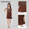 oldcolour夏季新款设计感小众高腰直筒短款半身裙女O21062167 商品缩略图2