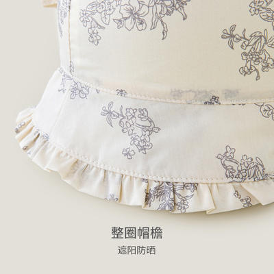 英氏婴儿帽子男童女童防晒遮阳帽渔夫帽2023春夏新季YRPJJ1P317A 商品图1