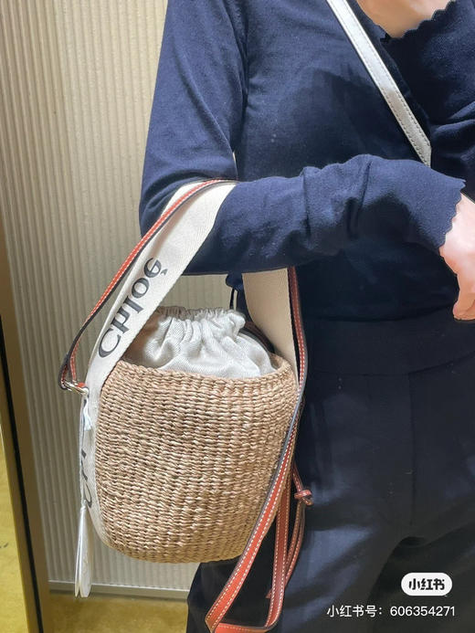 Chloe woody 草编水桶包 商品图7