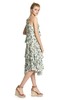 DONG DE XI 橄榄枝印花吊带连衣裙 2701 商品缩略图2