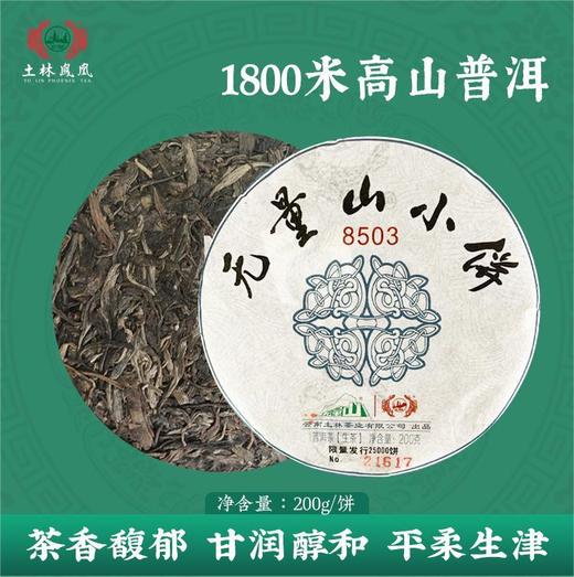 【第2件0元 高山普洱】土林凤凰 2020年 无量山小饼 普洱生茶 200g/饼（天猫同款） 商品图0