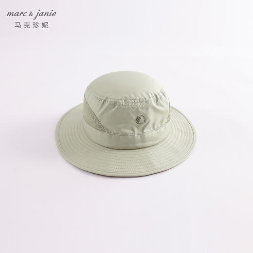 马克珍妮夏装新款 男女童户外风网面拼接遮阳渔夫帽230812 商品图1