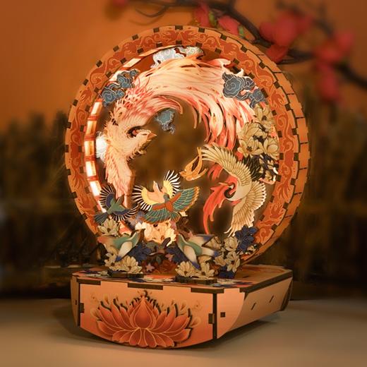同趣手工56057百鸟朝凤幻彩灯 商品图1