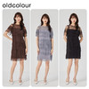 oldcolour夏新款设计感小众气质宽松蕾丝蛋糕连衣裙O21101153 商品缩略图0