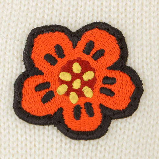 KENZO 高田贤三 新款男装图案刺绣羊毛针织衫毛衣男士针织开衫 FD55PU3813LB 商品图4