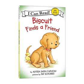 Collins柯林斯 英文原版 My First I Can Read Biscuit Finds a Friend 小饼干l狗找到了朋友 英文版 进口英语原版书籍