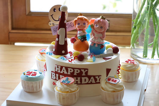 星球公主星球王子+6个纸杯蛋糕 商品图1