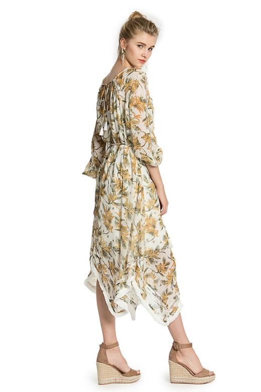 DONG DE XI 植物印花连衣裙 2702 商品图2