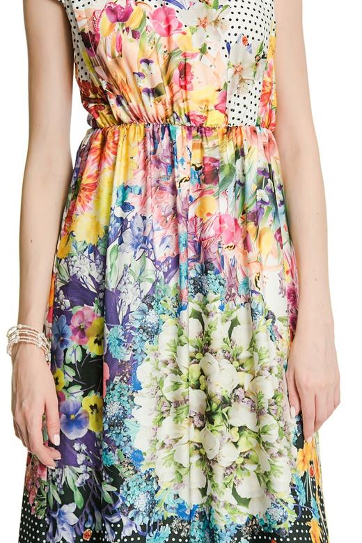 BIQI碧琦 数码印花波点连衣裙 3112 商品图3