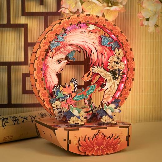 同趣手工56057百鸟朝凤幻彩灯 商品图2