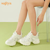 Safiya/索菲娅2023秋季新品炸街网红厚底透气网面小众增高老爹鞋 SF33112442/ SF31112442 商品缩略图2