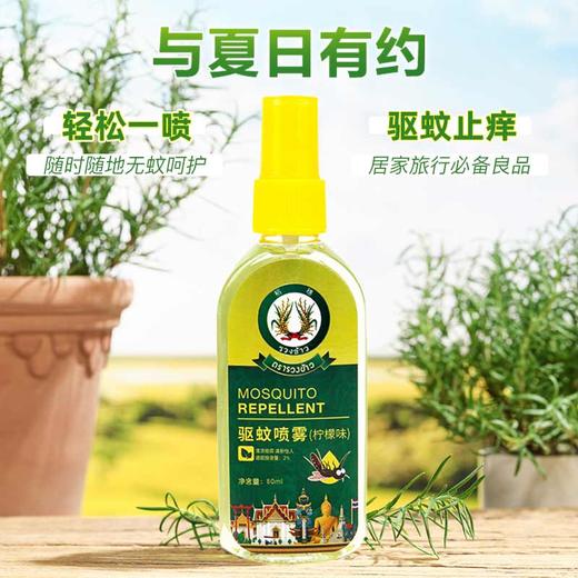 泰国稻穗清凉一夏组合 简易6件套（沐浴露500ml+洗发膏500ml+驱蚊喷雾80ml+青草膏15g*3+香筒2ml*2） 商品图4