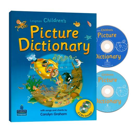 【麦凯思图书】原版进口 朗文少儿英语彩图词典Longman Children's Picture Dictionary 6-12岁小学生英语词典美式发音 800词汇 商品图1