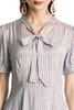 SUMMER & SAGE 蝴蝶结领结条纹连衣裙 2994 商品缩略图3