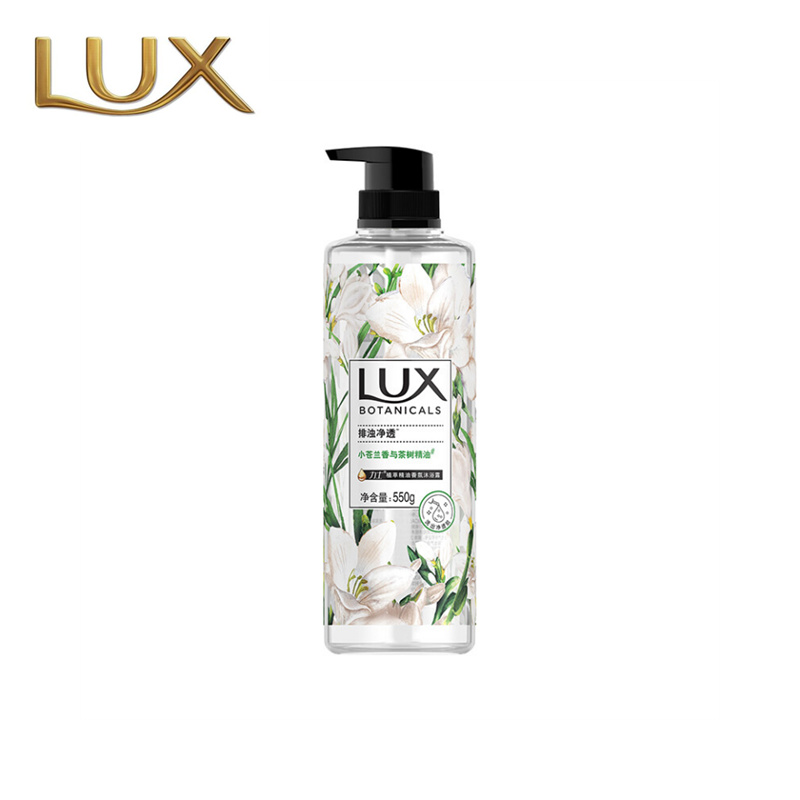 【自营】 力士 植萃精油香氛沐浴露 小苍兰香 550g