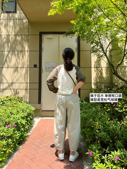 日系巨巨舒服松紧高腰—超薄款BoBo裤/九分气球裤 【包邮+三天tui换】 商品图10