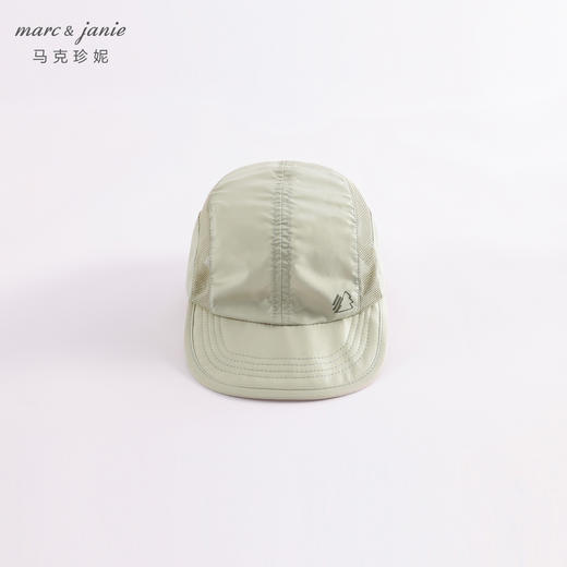 马克珍妮夏装新款 男女童户外风网面拼接遮阳鸭舌帽230810 商品图2