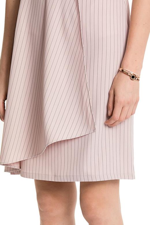 Lia Shade 粉色条纹围裹式半身裙 2751 商品图4