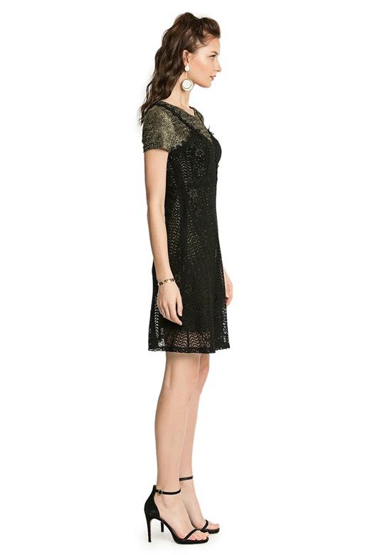 ZVY 金属感两件式收身连衣裙 2921 商品图1