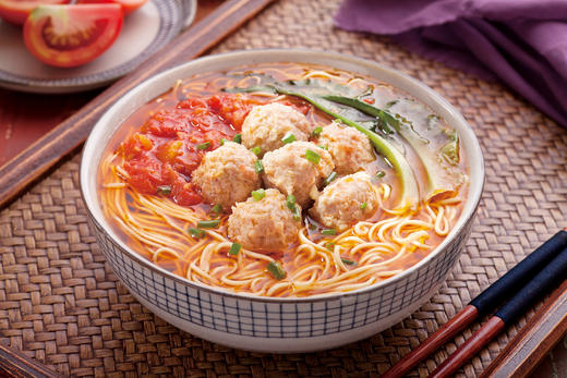 美丽市场-麦乡面-番茄丸子面条 商品图0