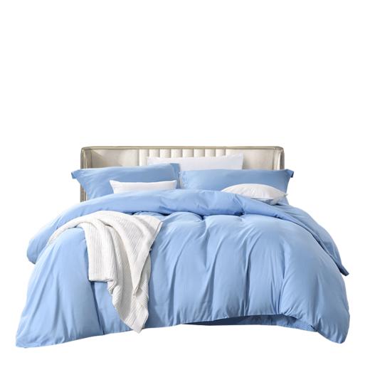 富安娜 静谧·蓝 磨毛四件套203*229 商品图2