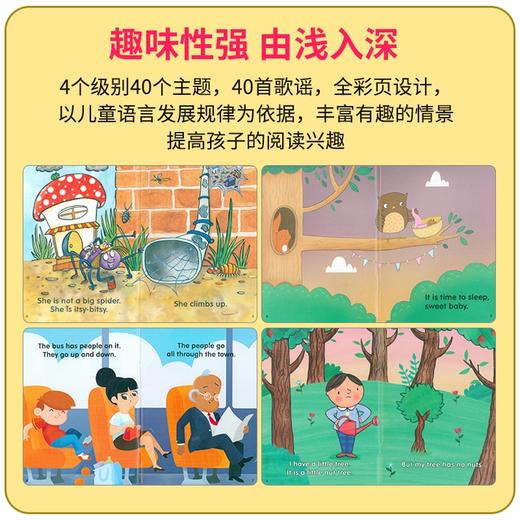 efuture出版社Little Sprout Readers小萌芽启蒙读物大班绘本阅读小班中班儿童英语英文幼儿启蒙亲子益智 商品图2