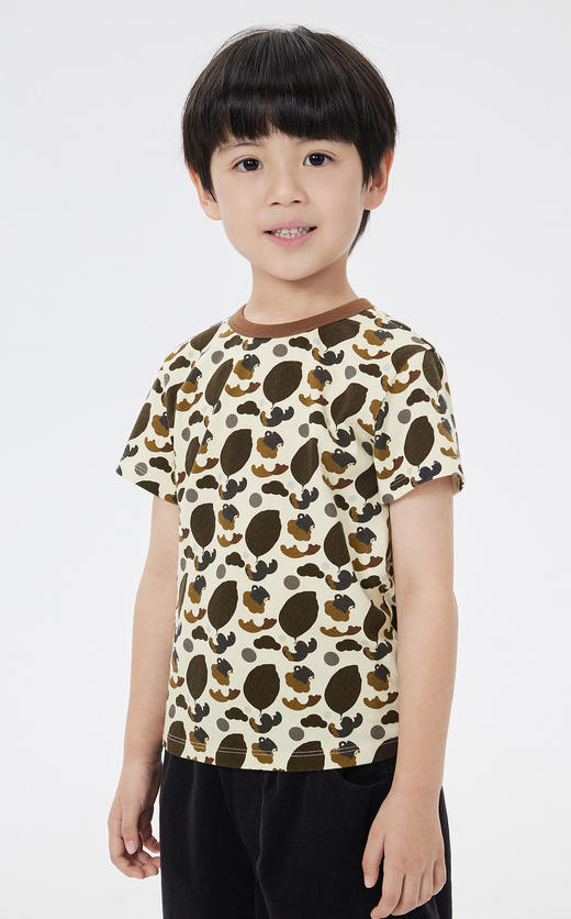 jnby  23年夏款  原创图案干爽吸汗短袖T恤  1N5112120 商品图3