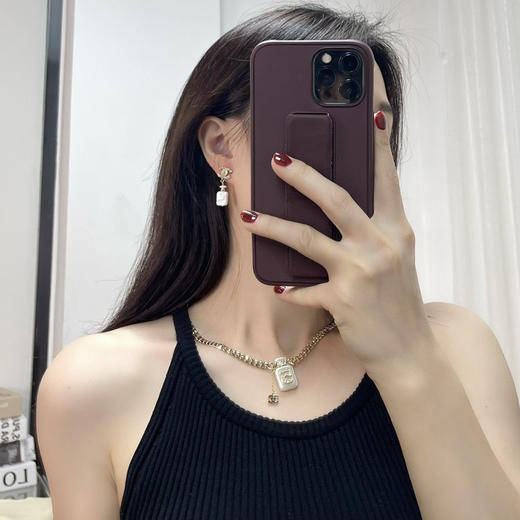 CHANEL香奈儿双c 香水瓶耳钉耳环 商品图1