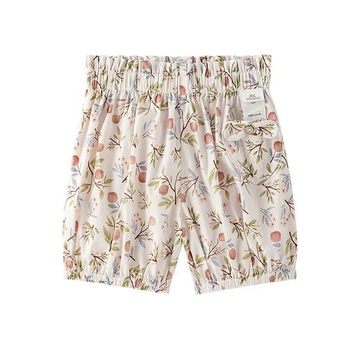 英氏女童薄款短裤纯棉碎花休闲裤2023夏季新品YRKEJ2P376A 商品图4