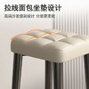 「有颜值的实力派！数款可选」凳子家用可叠放方凳餐凳现代简约客厅椅子软坐居家日用小圆凳网红板凳 商品缩略图1