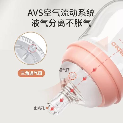 小土豆新生婴儿玻璃奶瓶150Ml初生宝宝喝奶水防胀气断奶0-3到6个月专用 商品图2