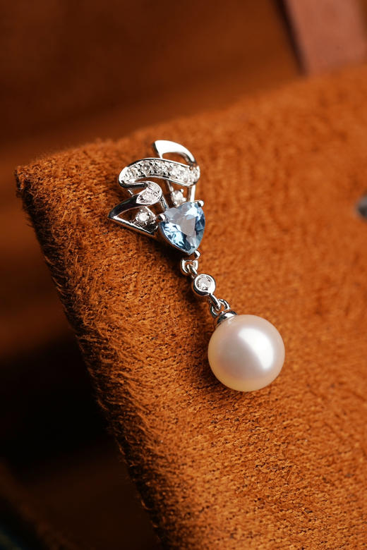 当日本珍珠遇见海蓝宝｜本月线下珍珠展会款 商品图2